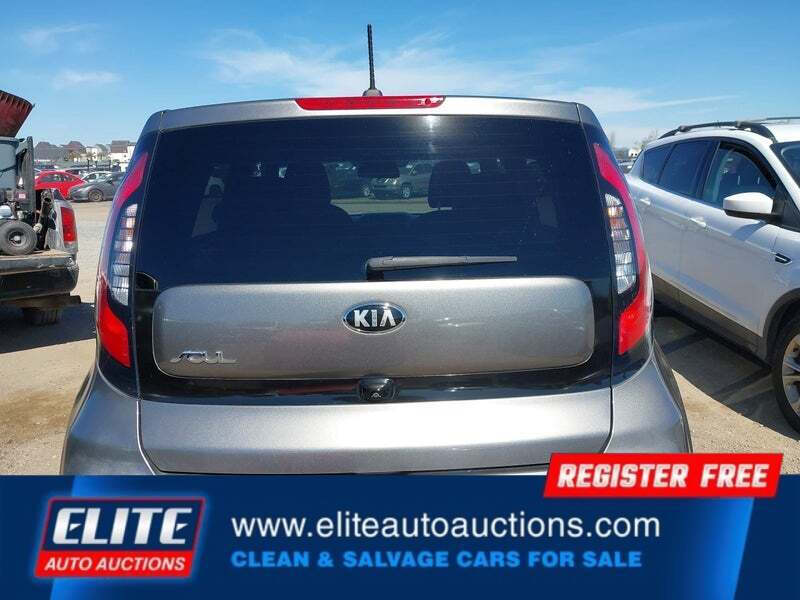 Gray 2019 Kia Soul + + 4dr Crossover 32