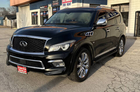 2016 Infiniti QX80 for sale at Nationwide Motors Inc in Harvey IL