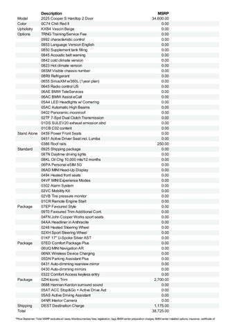 2025 MINI Hardtop 2 Door Cooper S