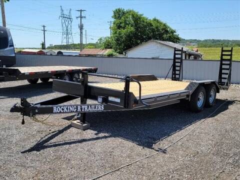 2022 Rocking R 102x20 Tandem Axle Trailer for sale at Lakeside Auto RV & Outdoors in Cleveland OK
