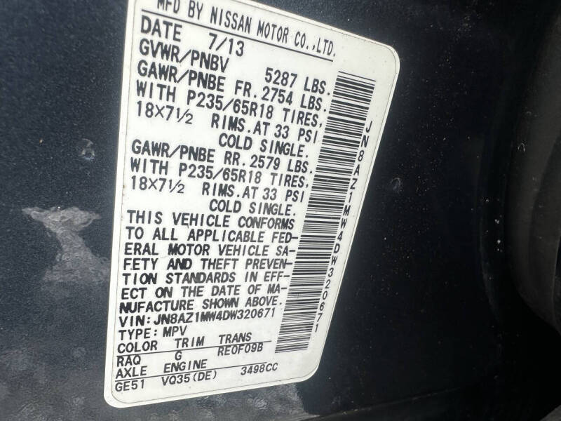 2013 Nissan Murano SV