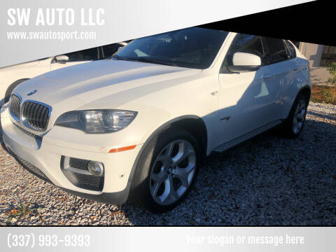 2014 BMW X6 for sale at SW AUTO LLC in Lafayette LA