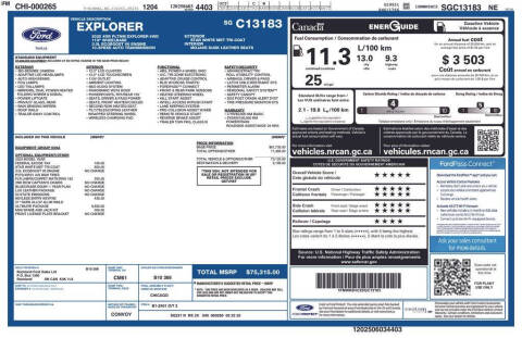 2025 Ford Explorer Platinum