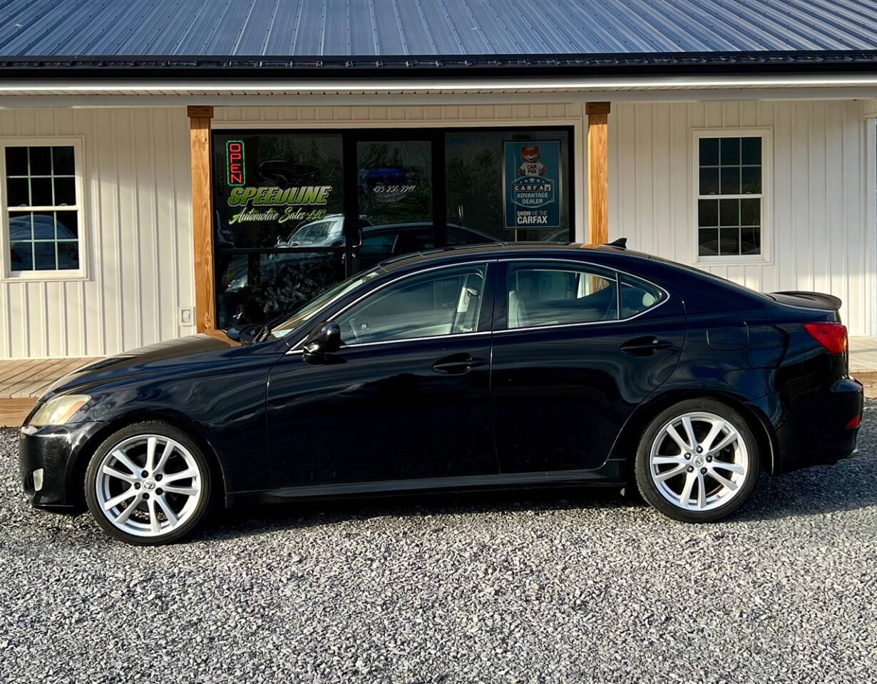 2007 Lexus IS 250 for sale at Speedline Automotive Sales LLC in Mount Carmel, TN