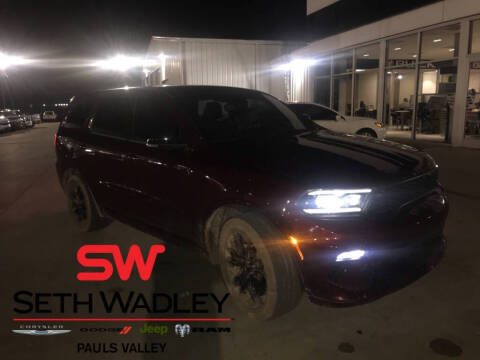 2021 Dodge Durango for sale at Seth Wadley Chevy Perry in Perry OK