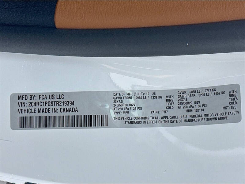 2026 Chrysler Pacifica Pinnacle