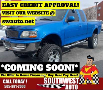 1997 Ford F-150 for sale at SOUTHWEST AUTO in Albuquerque NM