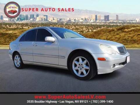 2004 Mercedes-Benz C-Class for sale at Super Auto Sales in Las Vegas NV