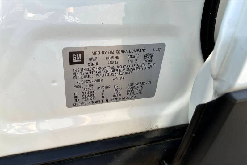 2022 Chevrolet Trax LT