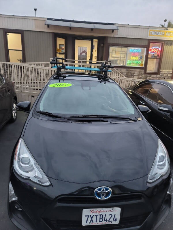 2017 Toyota Prius c for sale at Thomas Auto Sales in Manteca CA