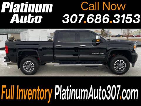 2019 GMC Sierra 3500HD for sale at Platinum Auto in Gillette WY