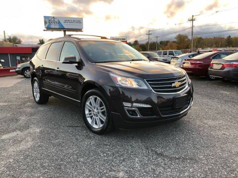 2015 Chevrolet Traverse for sale at Mass Motors LLC in Worcester MA