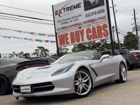 2014 Chevrolet Corvette for sale at Extreme Autoplex LLC in Spring TX