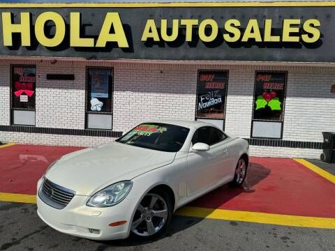 2002 Lexus SC 430 for sale at HOLA AUTO SALES CHAMBLEE- BUY HERE PAY HERE - in Atlanta GA
