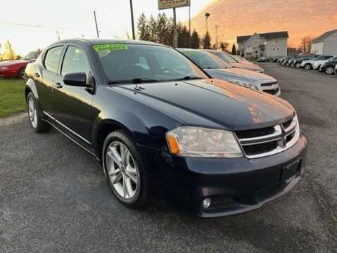 2012 Dodge Avenger for sale at FUSION AUTO SALES in Spencerport NY