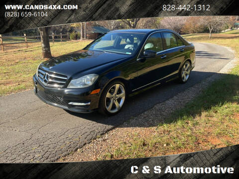 2014 Mercedes-Benz C-Class for sale at C & S Automotive in Nebo NC