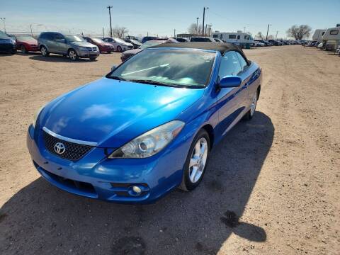 2007 Toyota Camry Solara for sale at PYRAMID MOTORS - Fountain Lot in Fountain CO