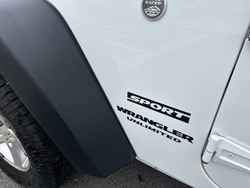 2016 Jeep Wrangler Unlimited Sport S