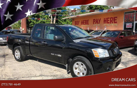 2006 Nissan Titan for sale at DREAM CARS in Stuart FL