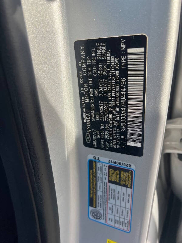 2017 Hyundai Tucson SE Plus