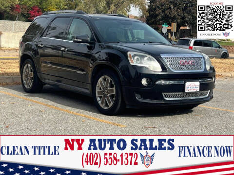 2012 GMC Acadia for sale at NY AUTO SALES in Omaha NE