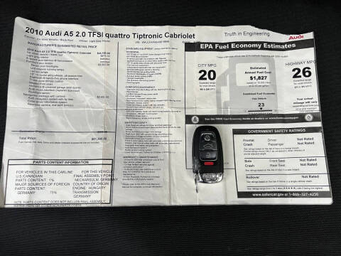 2010 Audi A5 2.0T quattro Premium Plus