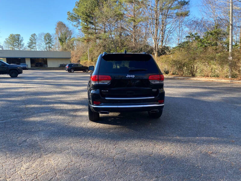 2017 Jeep Grand Cherokee Summit