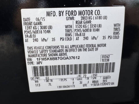 2016 Ford Explorer