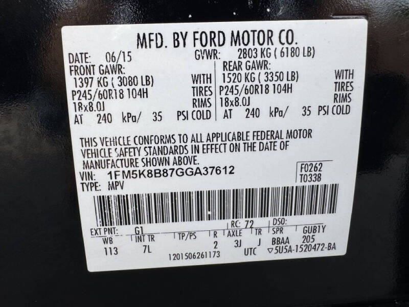 2016 Ford Explorer