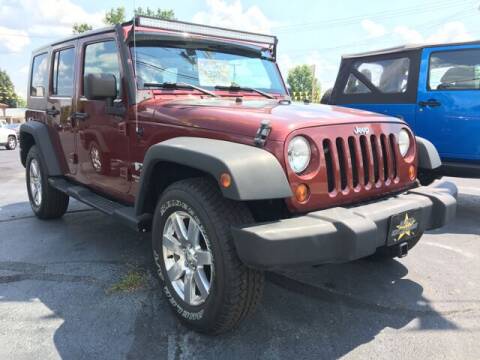 2008 Jeep Wrangler Unlimited for sale at Auto Exchange in The Plains OH