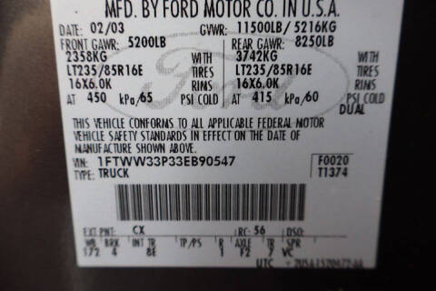 2003 Ford F-350 Super Duty