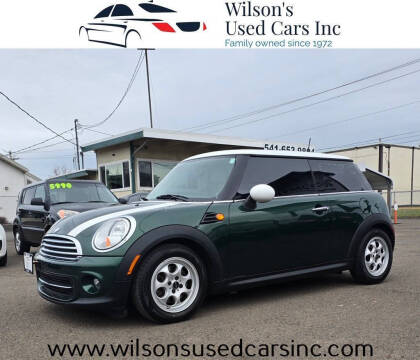 2012 MINI Cooper Hardtop for sale at Wilson's Used Cars Inc in Eugene OR