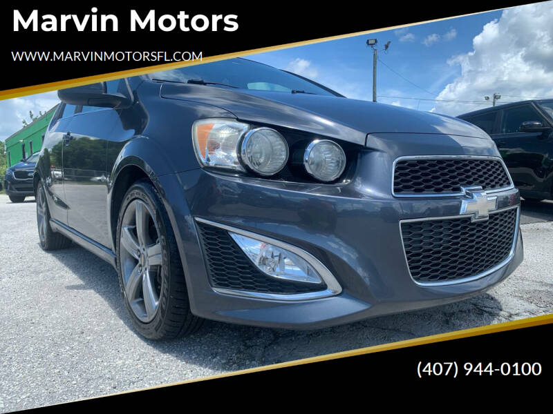 2013 Chevrolet Sonic for sale at Marvin Motors in Kissimmee FL