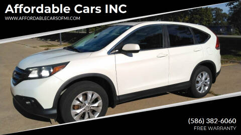 2014 Honda CR-V for sale at Affordable Cars INC in Mount Clemens MI