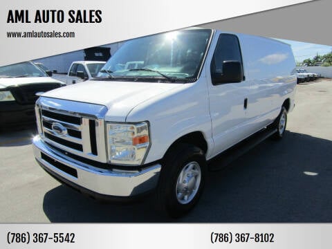 2010 Ford E-Series for sale at AML AUTO SALES - Cargo Vans in Opa-Locka FL