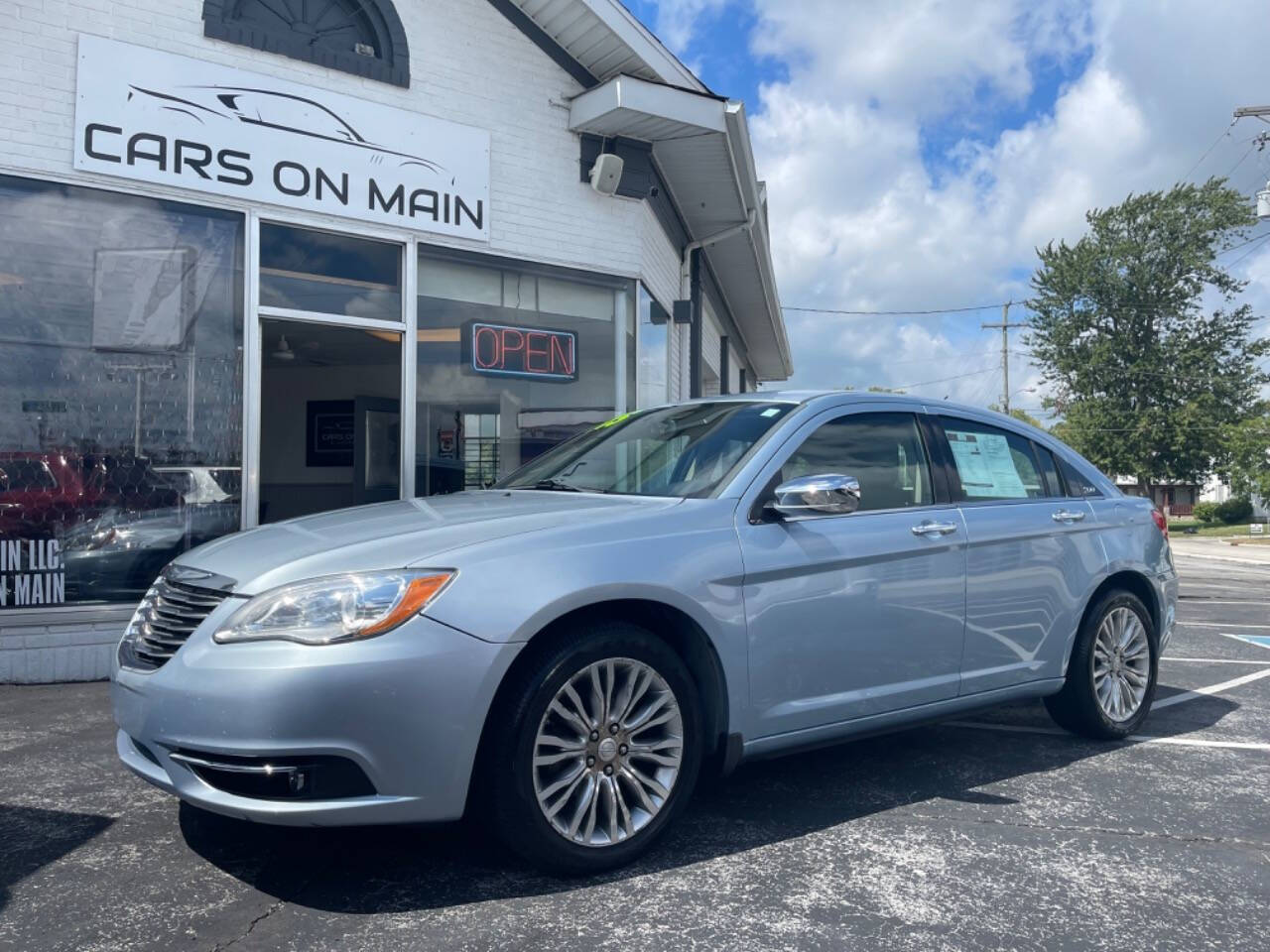 2012 Chrysler 200 for sale at Cars On Main in Findlay, OH