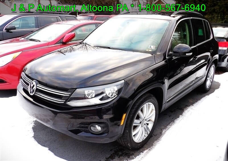 2014 Volkswagen Tiguan for sale at J & P Auto Mart in Altoona PA