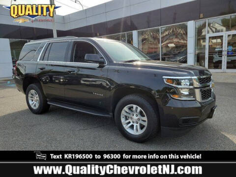 2019 Chevrolet Tahoe for sale at Quality Chevrolet in Old Bridge NJ