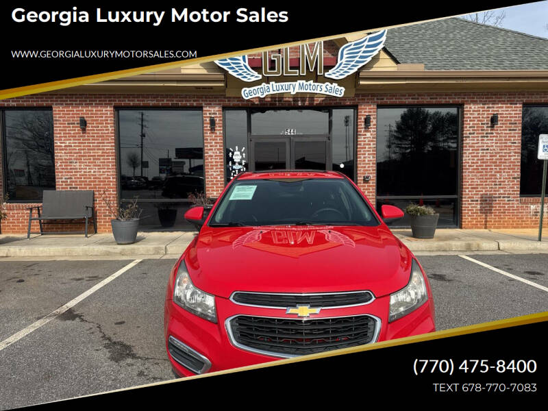 2016 Chevrolet Cruze Limited for sale at Georgia Luxury Motor Sales in Cumming GA