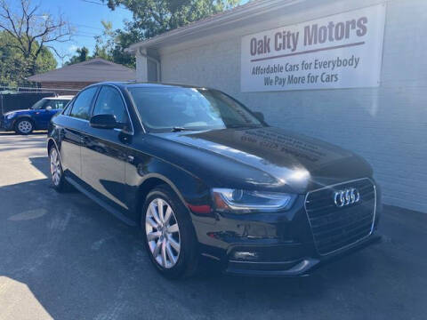 2016 Audi A4 for sale at Oak City Motors in Garner NC