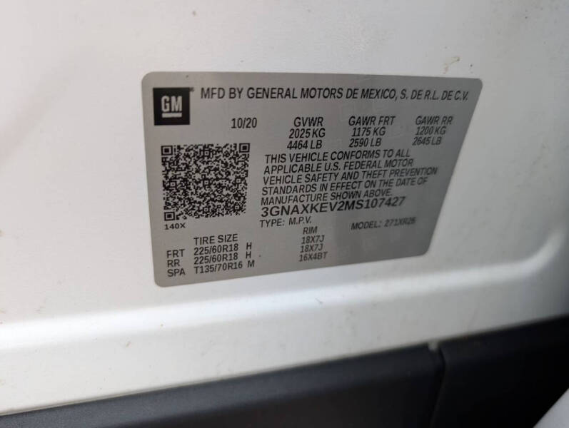 2021 Chevrolet Equinox LT