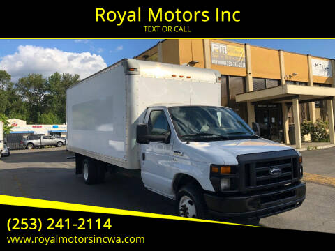 2013 Ford E-Series Chassis for sale at Royal Motors Inc in Kent WA