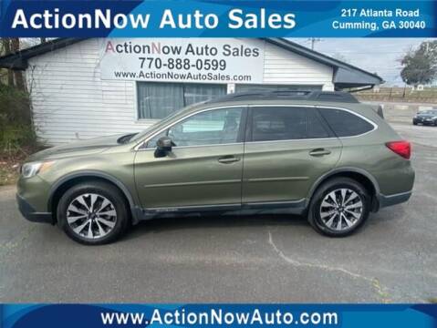 2017 Subaru Outback for sale at ACTION NOW AUTO SALES in Cumming GA