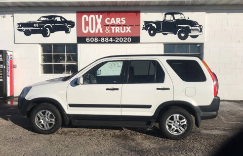 2002 Honda CR-V for sale at Cox Cars & Trux in Edgerton WI
