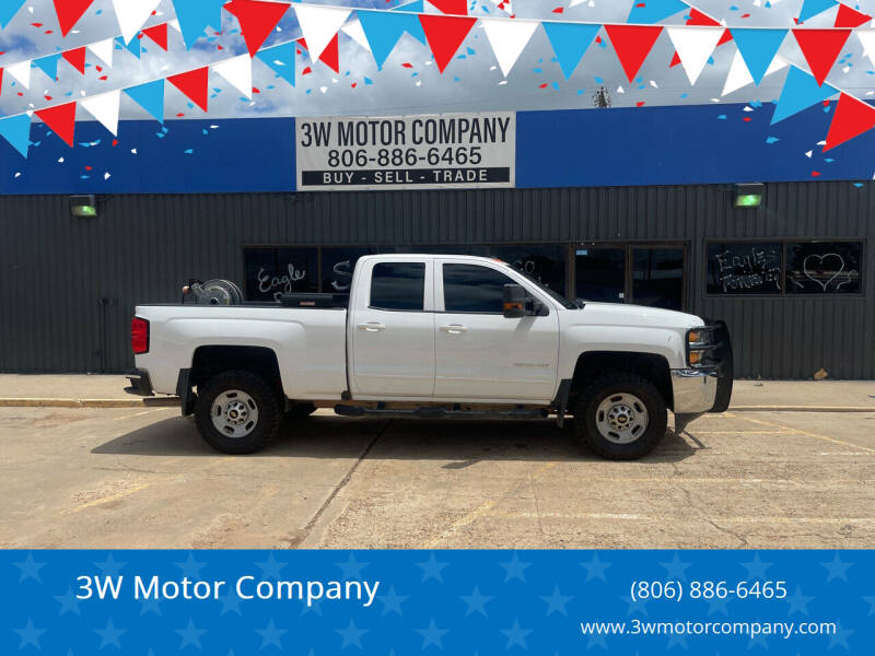 2018 Chevrolet Silverado 2500HD for sale at 3W Motor Company in Fritch TX