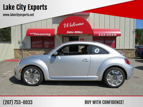 2016 Volkswagen Beetle for sale at Lake City Exports in Auburn ME