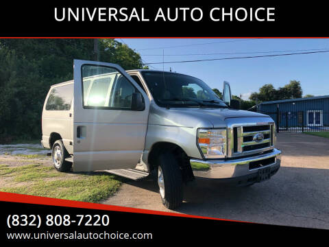 Ford E Series Wagon For Sale In Houston Tx Universal Auto Choice