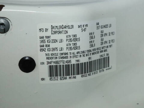 2007 Chrysler PT Cruiser