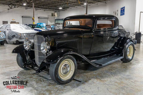 1932 Ford 3-Window for sale at Collectible Motor Car of Atlanta in Marietta GA