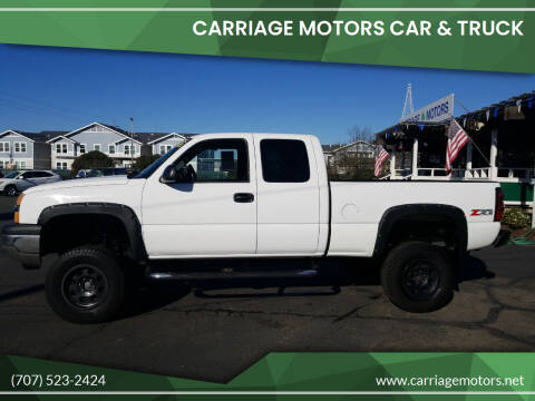 2005 Chevrolet Silverado 1500 for sale at Carriage Motors Car & Truck in Santa Rosa CA